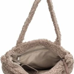 Begroting ✔️ Gloednieuw 🔥 Beagles Navarra Handtas - Taupe 😍 🧨 -Tassen-dames Winkel 550x694 1