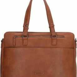 Beste Pirce 🥰 Goedkoop 👏 Enrico Benetti Lily 66450 Dames Laptoptas Business Schoudertas 14" - Cognac ❤️ 🥰 -Tassen-dames Winkel 550x696 2
