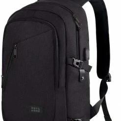 Gloednieuw ✔️ Gloednieuw 😀 TRVLMORE Rugzak - 25 L - 15,6 Inch - Laptop Rugtas - Waterafstotend - Zwart 🎁 🔥