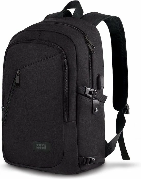 Gloednieuw โ๏ธ Gloednieuw ๐ TRVLMORE Rugzak - 25 L - 15,6 Inch - Laptop Rugtas - Waterafstotend - Zwart ๐ ๐ฅ 3 Gloednieuw โ๏ธ Gloednieuw ๐ TRVLMORE Rugzak - 25 L - 15,6 Inch - Laptop Rugtas - Waterafstotend - Zwart ๐ ๐ฅ