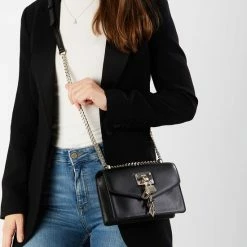 Korting 🎉 Coupon 🔥 DKNY Elissa Dames Handtas - Zwart 🔥 💯 -Tassen-dames Winkel 550x702 4