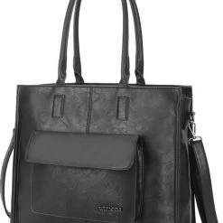 Goedkoop 😀 Korting ✔️ Wimona Fantasia 4080 Schoudertas / Laptopotas - Zwart 🎁 🎉 -Tassen-dames Winkel 550x705 8