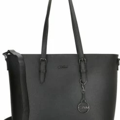 Goedkoopste 🎉 Nieuw 😍 Charm London Birmingham Shopper 15,6 Inch (34.5x19.4 Cm) - Zwart 🛒 ❤️