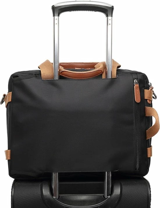 Flash-uitverkoop ⌛ Aanbiedingen ✨ QY Laptoptas 2 In 1 Laptop Rugtas Schoudertas Voor 15.6 Inch Laptop – Zwart 💯 🔥 10 Flash-uitverkoop ⌛ Aanbiedingen ✨ QY Laptoptas 2 In 1 Laptop Rugtas Schoudertas Voor 15.6 Inch Laptop – Zwart 💯 🔥 - Afbeelding 8