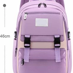 Beste recensies van 😉 Groothandel 🤩 Veran Rugzak - Rugtas - School - Meisjes - Jongens - Tieners - Waterdicht - Boekentas - 25 Liter - Paars 🥰 😉 -Tassen-dames Winkel 550x717 9