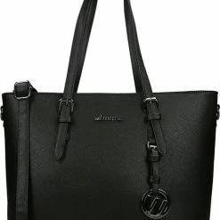 Begroting 💯 Top 10 😍 Wimona Kyara 3010 Schoudertas - Zwart 🤩 😍 -Tassen-dames Winkel 550x718 2