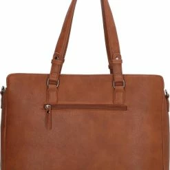 Beste Pirce 🥰 Goedkoop 👏 Enrico Benetti Lily 66450 Dames Laptoptas Business Schoudertas 14" - Cognac ❤️ 🥰 -Tassen-dames Winkel 550x727 4