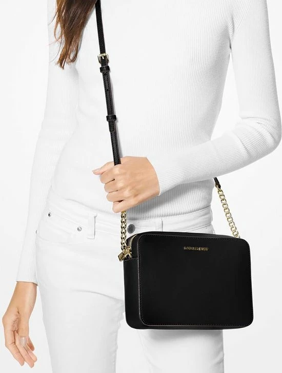 Promo ๐ Begroting ๐ฏ Michael Kors Jet Set L Dames Crossbodytas - Zwart ๐ ๐ 20 Promo ๐ Begroting ๐ฏ Michael Kors Jet Set L Dames Crossbodytas - Zwart ๐ ๐ - Afbeelding 18
