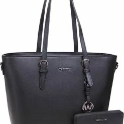 Flash-uitverkoop ๐ Promo ๐ Wimona Laptoptas / Werktas / Aktetas Dames - Kyara-One - 15.6 Inch - Imitatieleer - Zwart โ๏ธ โญ 17 Flash-uitverkoop ๐ Promo ๐ Wimona Laptoptas / Werktas / Aktetas Dames - Kyara-One - 15.6 Inch - Imitatieleer - Zwart โ๏ธ โญ -Tassen-dames Winkel 550x731