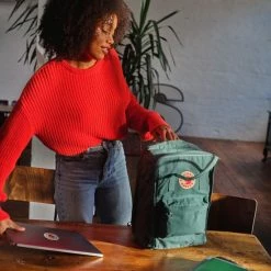 Uitgang 🎉 Goedkoopste ✨ Fjallraven Fjällräven Kånken Laptop 17" Unisex Rugzak - Sky Blue 🎉 🔔 -Tassen-dames Winkel 550x733 17