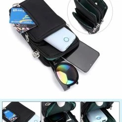 Hete verkoop ⌛ Coupon ⭐ San Vitale® - Casual Telefoon Tas - Schoudertasje - Telefoontasje - Heuptas - Wandel/Sport/Mobiele Telefoon/Smartphone - Beige ❤️ ✨ -Tassen-dames Winkel 550x747 7