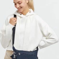 Uitgang 🤩 Begroting 🌟 Kipling Medium Schoudertas / Crossbody Tas Dames - Polyamide - Gabbie S - Blauw 🥰 🧨 -Tassen-dames Winkel 550x749 5