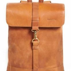 Tassen-dames Winkel 26 Korting ๐ Beste recensies van โ Beocca - Leren Rugzak Bryce Cognac - 17" Laptoptas ๐คฉ โจ