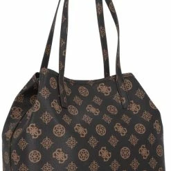 Coupon 😍 Beste Pirce 🛒 Guess Vikky Large Tote Dames Handtas - Bruin 💯 🛒 -Tassen-dames Winkel 550x763 8