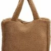 Coupon 👏 Hete verkoop ❤️ Charm London Teddy Shopper Met Rits - Zachte Schoudertas Dames - 16.6L - Camel 🛒 🧨 -Tassen-dames Winkel 550x765 9