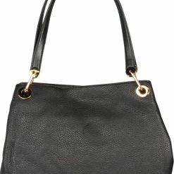 Promo ❤️ Beste Pirce 🥰 Michael Kors Raven L Dames Schoudertas - Zwart 😉 💯 -Tassen-dames Winkel 550x767 2