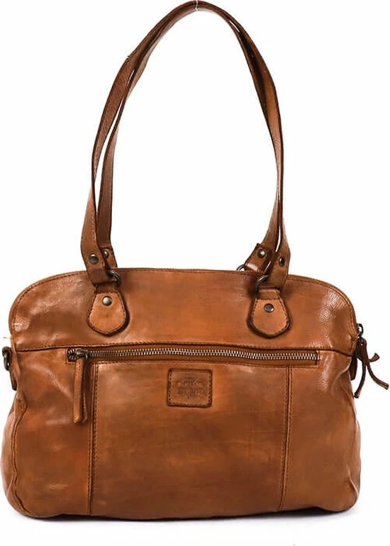 Hete verkoop ๐ Beste Pirce ๐ Bear Design Medium Schoudertas / Crossbody Tas Dames - Leer - Cow Lavato - Cognac ๐ ๐ 30 Hete verkoop ๐ Beste Pirce ๐ Bear Design Medium Schoudertas / Crossbody Tas Dames - Leer - Cow Lavato - Cognac ๐ ๐ - Afbeelding 28
