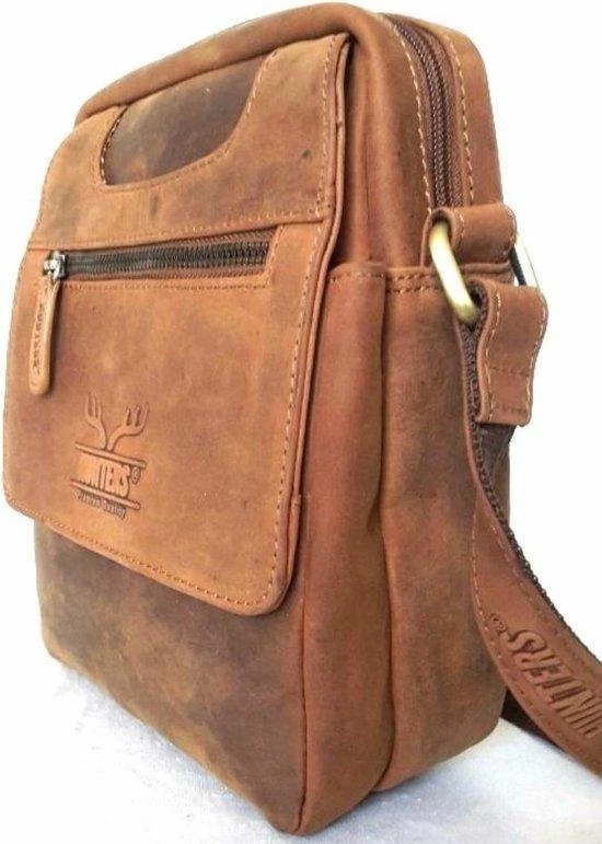 Kopen π Beste recensies van π Hunters Tas - Leren Schoudertas / Crossbody Tas / Nektas - Buffel Leer - Heren Tas / Dames Tas - Bruin / Cognac π π 4 Kopen π Beste recensies van π Hunters Tas - Leren Schoudertas / Crossbody Tas / Nektas - Buffel Leer - Heren Tas / Dames Tas - Bruin / Cognac π π - Afbeelding 2