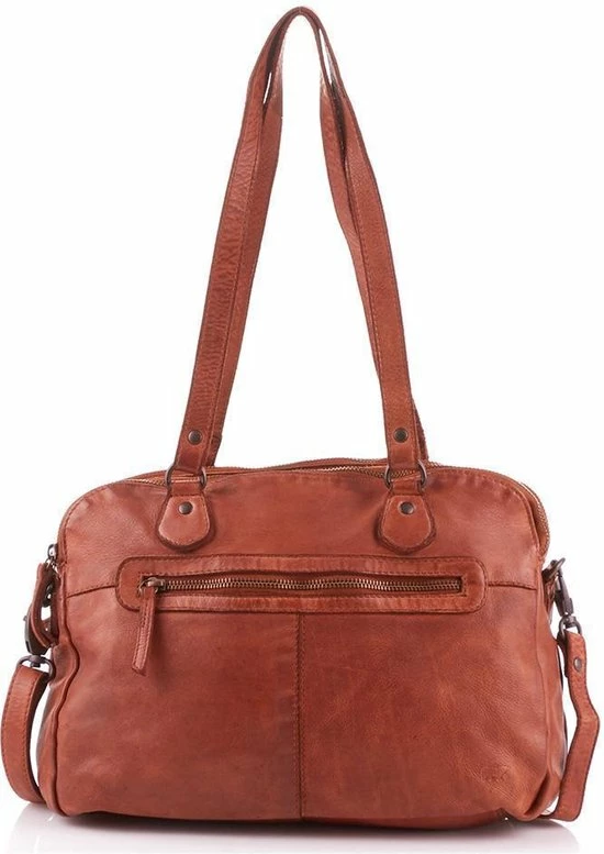 Hete verkoop ๐ Beste Pirce ๐ Bear Design Medium Schoudertas / Crossbody Tas Dames - Leer - Cow Lavato - Cognac ๐ ๐ 24 Hete verkoop ๐ Beste Pirce ๐ Bear Design Medium Schoudertas / Crossbody Tas Dames - Leer - Cow Lavato - Cognac ๐ ๐ - Afbeelding 22