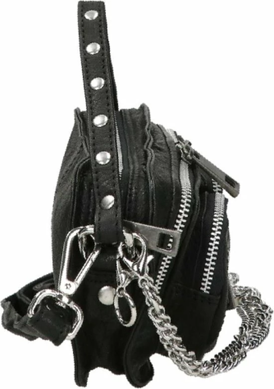 Flash-uitverkoop β Uitgang π Nunoo Kleine Schoudertas / Crossbody Tas Dames - Leer - Helena - Zwart 𧨠π― 6 Flash-uitverkoop β Uitgang π Nunoo Kleine Schoudertas / Crossbody Tas Dames - Leer - Helena - Zwart 𧨠π― - Afbeelding 4