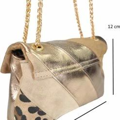 Begroting 🛒 Groothandel ⌛ Merkloos Rainbow Metallic Schoudertas Goud, Leo, Brons, Taupe 🎁 ⭐ -Tassen-dames Winkel 550x782 9