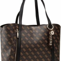 Groothandel 🎉 Kopen ❤️ Guess Naya Trap Tote Handtassen - Bruin 🌟 🧨 -Tassen-dames Winkel 550x783 4