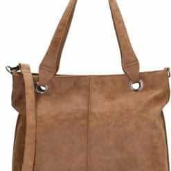Beste deal 🌟 Flash-uitverkoop ⭐ Enrico Benetti June 66527 Shopper Met Tabletvak- Camel 🤩 😉 -Tassen-dames Winkel 550x786 1
