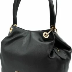 Promo ❤️ Beste Pirce 🥰 Michael Kors Raven L Dames Schoudertas - Zwart 😉 💯 -Tassen-dames Winkel 550x789 2