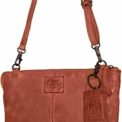 Coupon ✨ Beste Pirce 🔔 Bear Design Kleine Schoudertas / Crossbody Tas Dames - Leer - Cow Lavato - Cognac 😉 🛒 -Tassen-dames Winkel 550x800 4