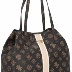 Coupon 😍 Beste Pirce 🛒 Guess Vikky Large Tote Dames Handtas - Bruin 💯 🛒 -Tassen-dames Winkel 550x801 6