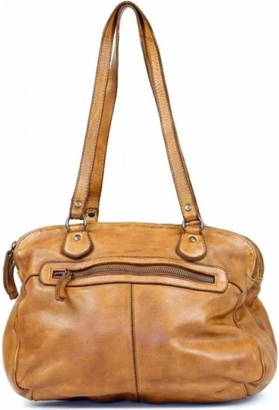 Hete verkoop ๐ Beste Pirce ๐ Bear Design Medium Schoudertas / Crossbody Tas Dames - Leer - Cow Lavato - Cognac ๐ ๐ 25 Hete verkoop ๐ Beste Pirce ๐ Bear Design Medium Schoudertas / Crossbody Tas Dames - Leer - Cow Lavato - Cognac ๐ ๐ - Afbeelding 23