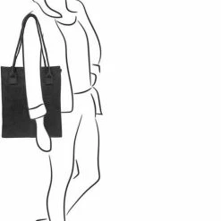 Aanbiedingen 🌟 Aanbiedingen ❤️ DSTRCT Medium Schoudertas / Crossbody Tas Dames - Leer - Portland Road - Crocoprint - Zwart 🎁 😍 -Tassen-dames Winkel 550x811 3