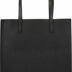 Beste Pirce 🛒 Flash-uitverkoop 🔥 Ted Baker Soocon Dames Shopper - Black - L 🧨 👏