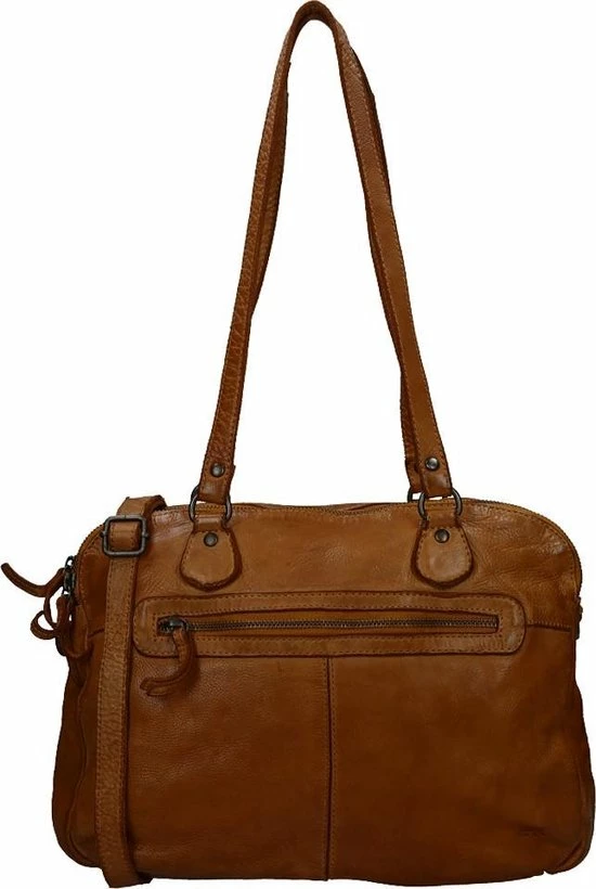 Hete verkoop ๐ Beste Pirce ๐ Bear Design Medium Schoudertas / Crossbody Tas Dames - Leer - Cow Lavato - Cognac ๐ ๐ 14 Hete verkoop ๐ Beste Pirce ๐ Bear Design Medium Schoudertas / Crossbody Tas Dames - Leer - Cow Lavato - Cognac ๐ ๐ - Afbeelding 12