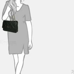 Top 10 ⌛ Coupon 😀 Guess Cessily Dames Schoudertas - Zwart - Maat Geen ✔️ 🔔 -Tassen-dames Winkel 550x821 9