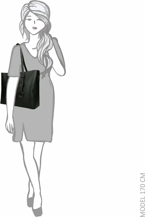 Flash-uitverkoop ๐ Promo ๐ Wimona Laptoptas / Werktas / Aktetas Dames - Kyara-One - 15.6 Inch - Imitatieleer - Zwart โ๏ธ โญ 10 Flash-uitverkoop ๐ Promo ๐ Wimona Laptoptas / Werktas / Aktetas Dames - Kyara-One - 15.6 Inch - Imitatieleer - Zwart โ๏ธ โญ - Afbeelding 8