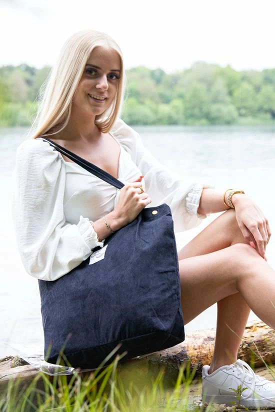 Goedkoopste ๐ฏ Begroting ๐ GoDaily - Dames - Schoudertas - Handtas - Bag - Canvas - Katoenen Tas - Tote - Zwart ๐ฏ ๐ 9 Goedkoopste ๐ฏ Begroting ๐ GoDaily - Dames - Schoudertas - Handtas - Bag - Canvas - Katoenen Tas - Tote - Zwart ๐ฏ ๐ - Afbeelding 7