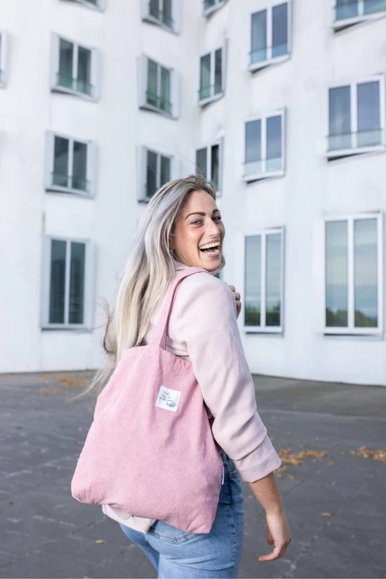 Beste deal ๐ Groothandel ๐ GoDaily - Dames - Schoudertas - Handtas - Bag - Ribstof - Canvas - Katoenen Tas - Tote - Roze ๐ ๐ 7 Beste deal ๐ Groothandel ๐ GoDaily - Dames - Schoudertas - Handtas - Bag - Ribstof - Canvas - Katoenen Tas - Tote - Roze ๐ ๐ - Afbeelding 5