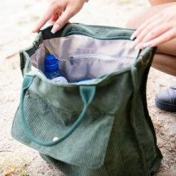 Nieuw 🧨 Flash-uitverkoop ⭐ GoDaily - Dames - Schoudertas - Handtas - Ribstof - Groen 🧨 🔔 -Tassen-dames Winkel 550x824 52