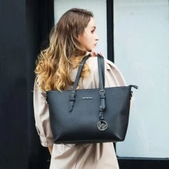 Begroting 💯 Top 10 😍 Wimona Kyara 3010 Schoudertas - Zwart 🤩 😍 -Tassen-dames Winkel 550x825 23