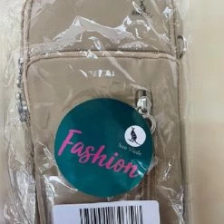 Hete verkoop ⌛ Coupon ⭐ San Vitale® - Casual Telefoon Tas - Schoudertasje - Telefoontasje - Heuptas - Wandel/Sport/Mobiele Telefoon/Smartphone - Beige ❤️ ✨ -Tassen-dames Winkel 550x826 7