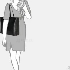 Promo 🔔 Korting 🥰 Charm Schoudertas Zwart Synthetisch 472239 - Dames - Maat 1 ❤️ 👏 -Tassen-dames Winkel 550x826 8