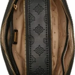 Hete verkoop 😉 Hete verkoop 🌟 GUESS Noelle Dames Crossbody Tas Kunstleer - Zwart ❤️ ✨ -Tassen-dames Winkel 550x834 5